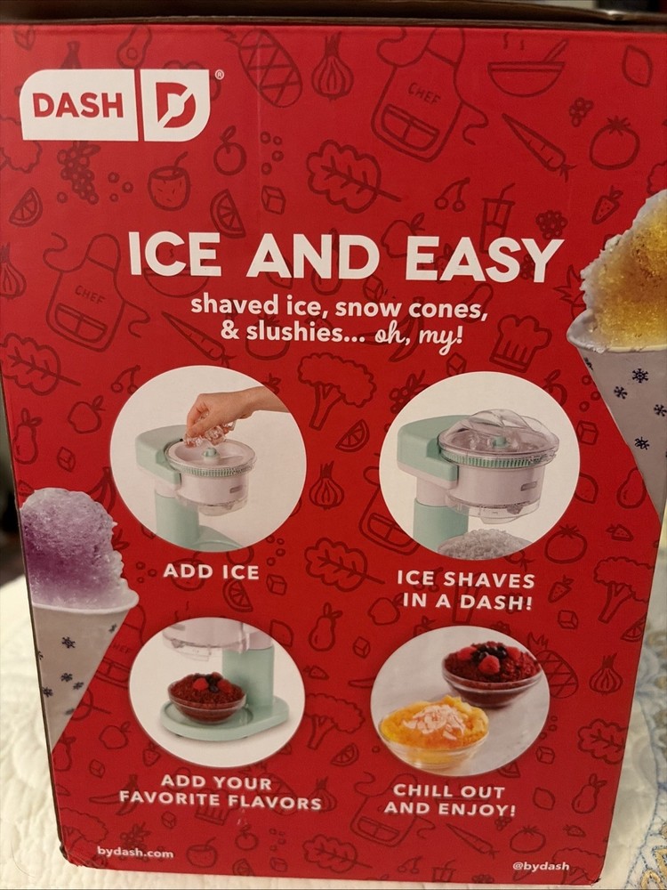 BRAND NEW IN BOX: Dash Shaved Ice Maker