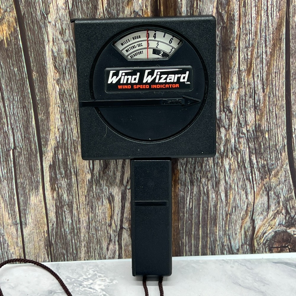 Davis Instruments Wind Wizard Wind Speed Indicator Wind Meter & Case Works✔ USA
