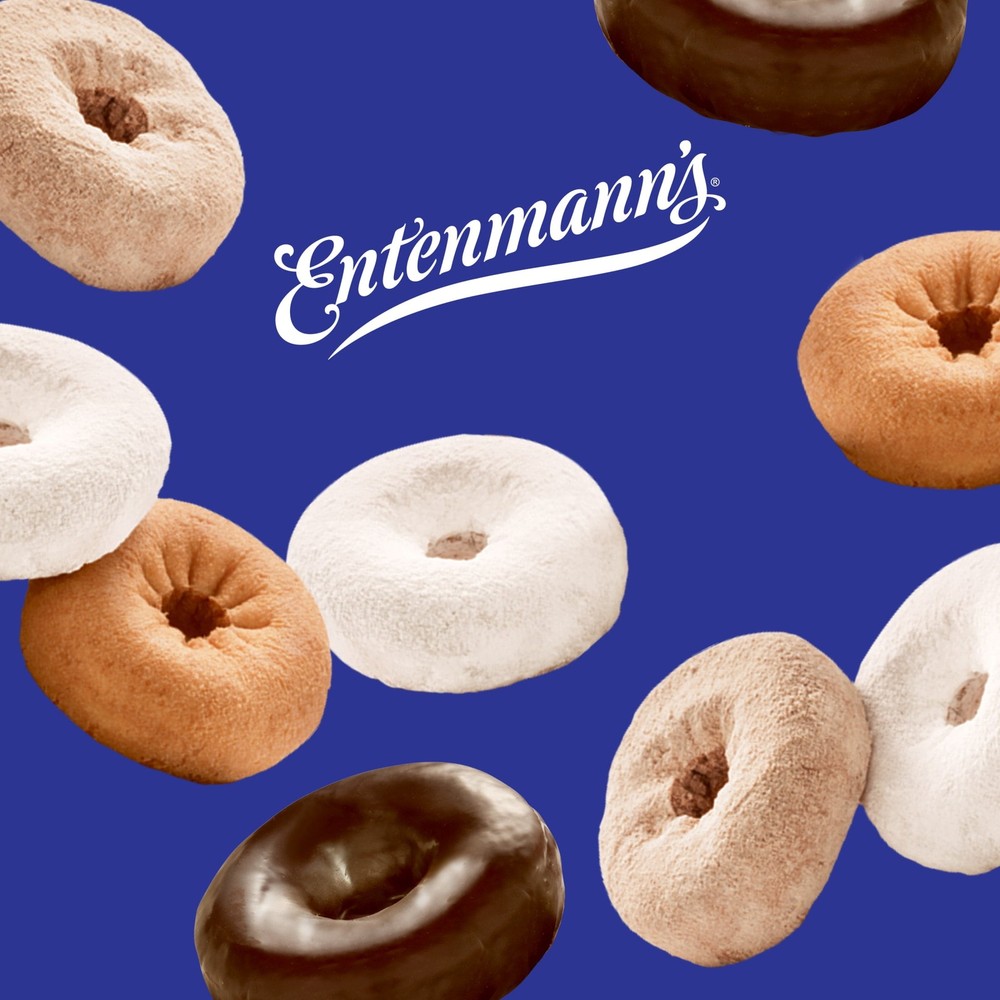 Entenmann's Soft'ees Variety Pack Donuts, 12 count, Plain Donuts, 18.5 oz