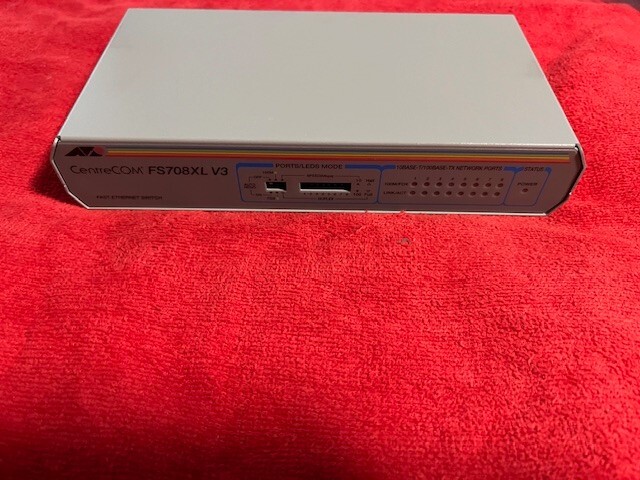 NEW CentreCOM FS708XL V3