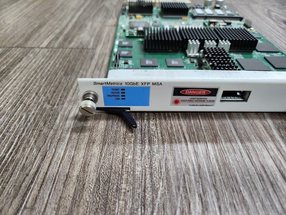 Spirent SmartBits XFP-3730A SmartMetrics 10G MSA Module, Tested