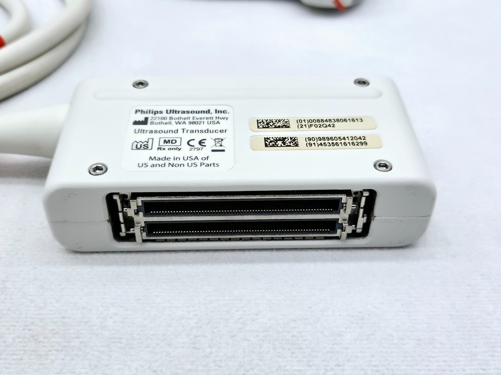 Philips C5-1 Curved Array Transducer - Working - Cord Damage