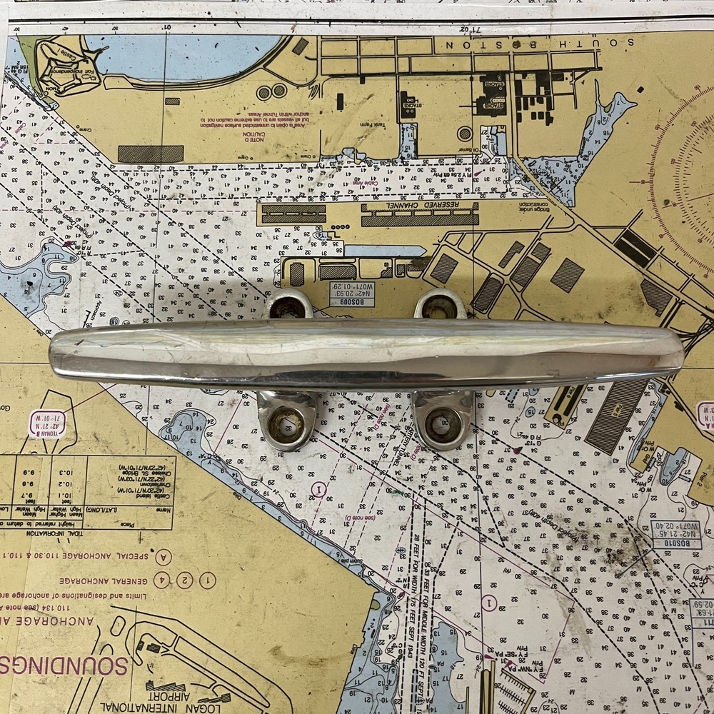 8" Stainless Steel Deck Cleat