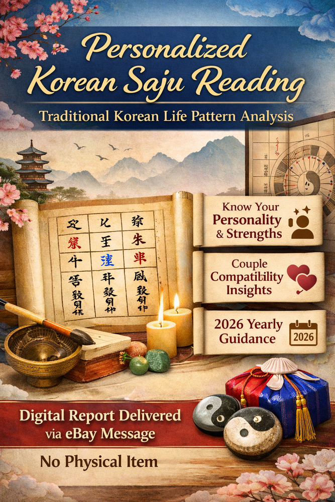 Personalized Korean Saju Reading | Four Pillars Analysis