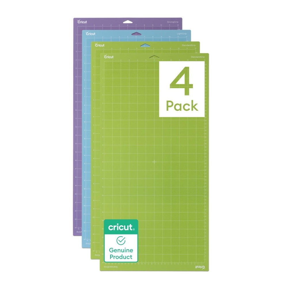 Cricut Cutting Mat Variety Pack (4 Count, 12in x 24in) - for Explore & Maker ...
