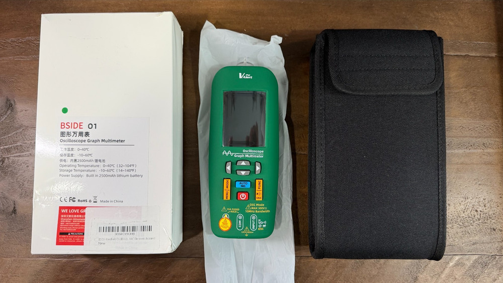 BSIDE O1 Handheld Digital Oscilloscope Multimeter Current Voltage Tester