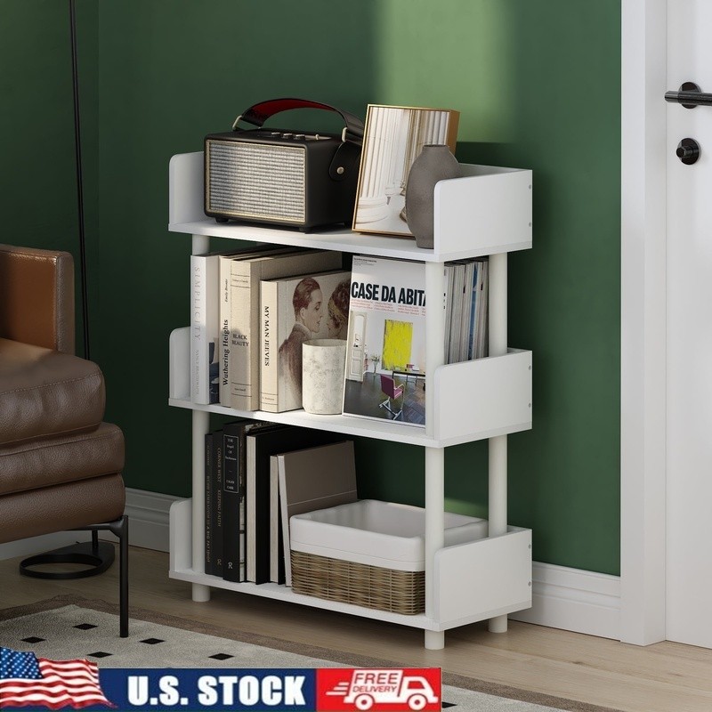 3-Tier Freestanding Multipurpose Display Rack Storage Shelf Home Office New