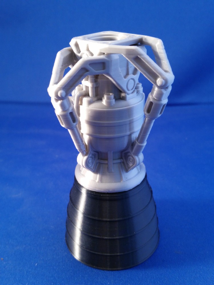 Mk. 4 Liquid-Fuel Rocket Engine Model - Fully Assembled