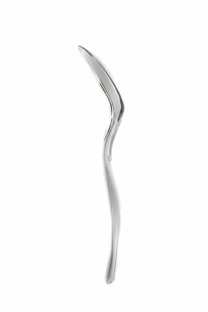 864 Pack Heavy Duty Large Plastic Disposable Clear Serving Spoons 8.5 in