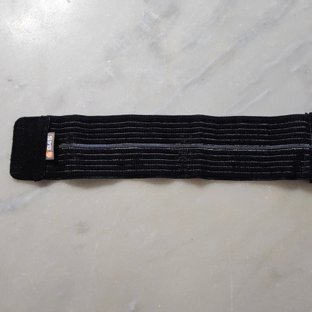 Shock Doctor B45 Ankle Sleeve with Compression Wrap Support Adjustable Black