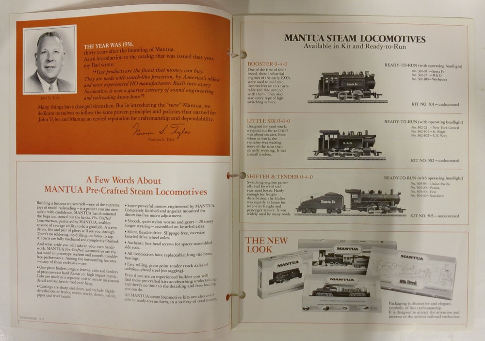 Mantua 1978 Catalog