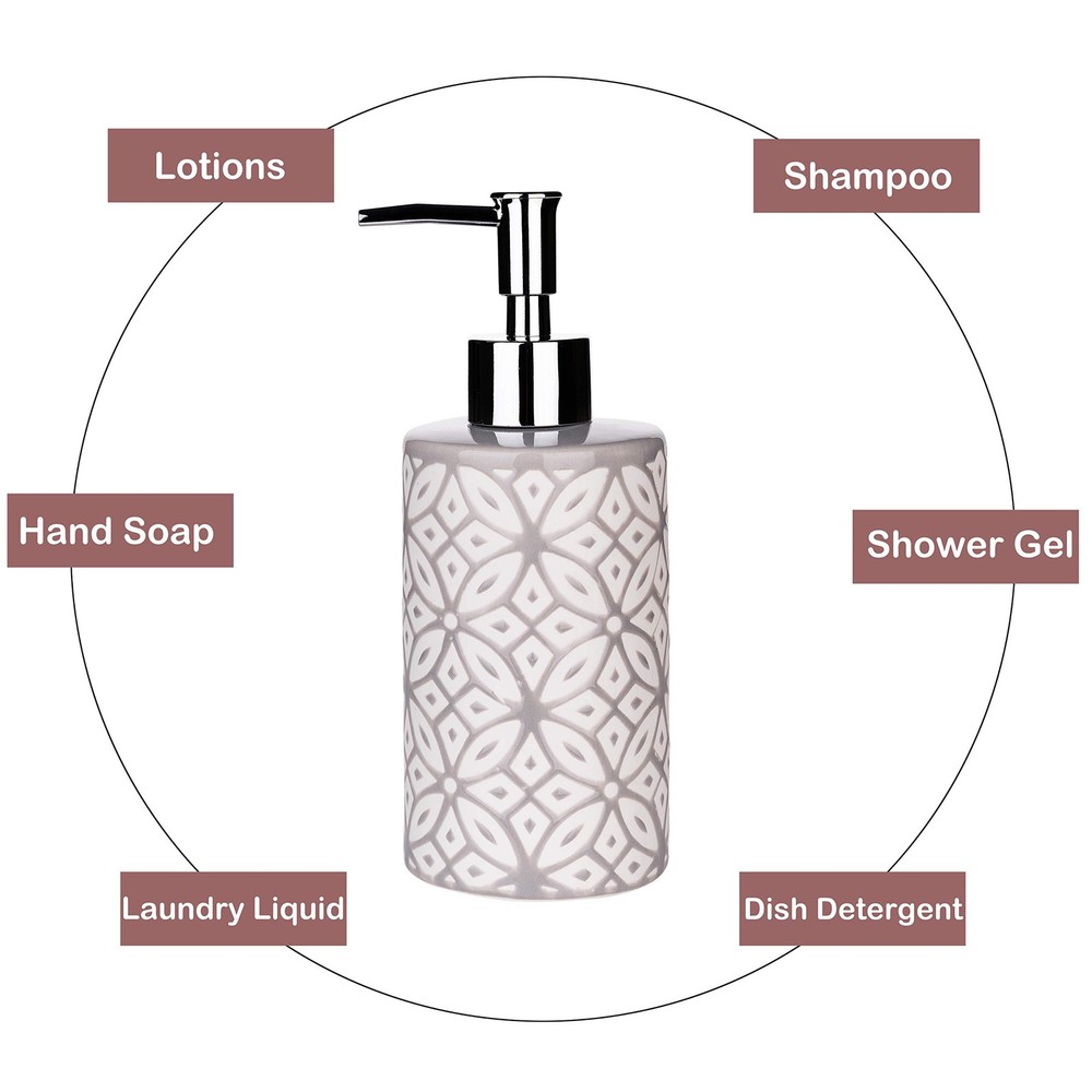- Groovy Bathroom Accessories Set - Complete Bath Accessory Sets Includes Soa...