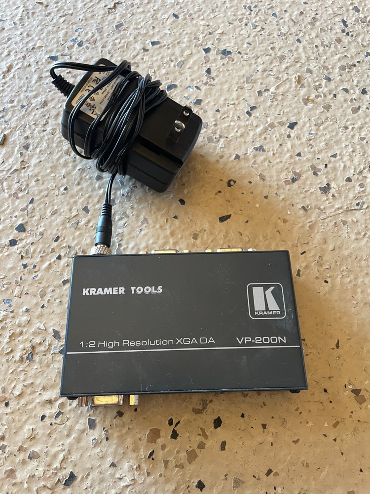 Kramer Electronics VP-200N 1:2 Computer Graphics Video Distribution Amplifier