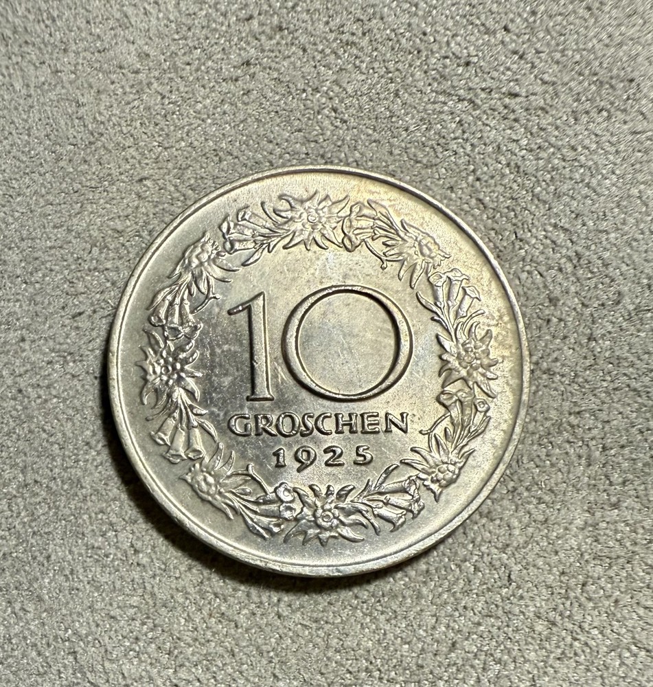 AUSTRIA 1925 10 Groschen UNC