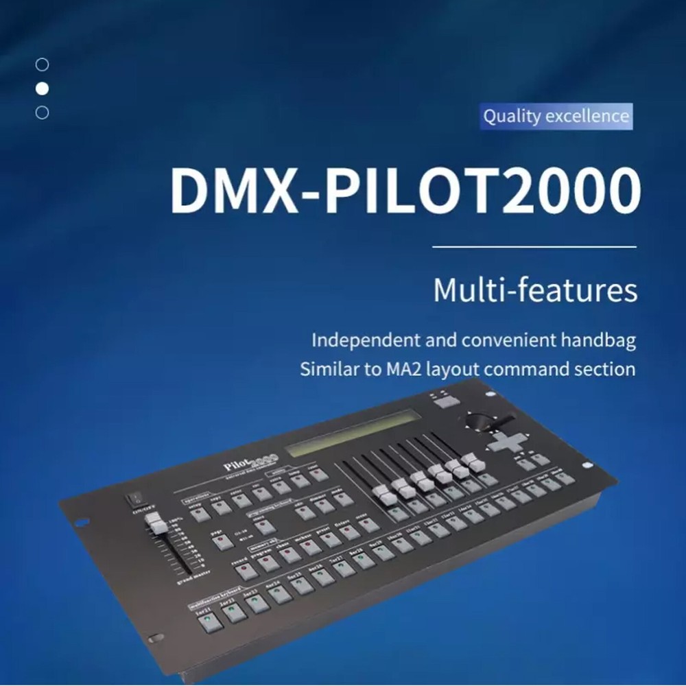 Pilot2000 DMX Console Stage Effect Lighting Consoles DMX Controller