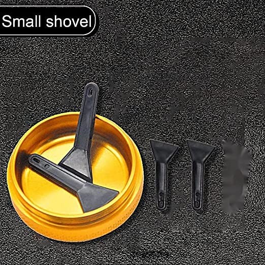 Brushes Scrapers & Spoons Kit for Kitchen Use Include 2 Packs Stainless Black