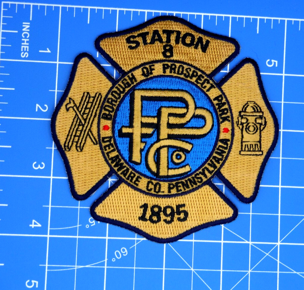 Prospect park Pennsylvania Fire Station 8 patch