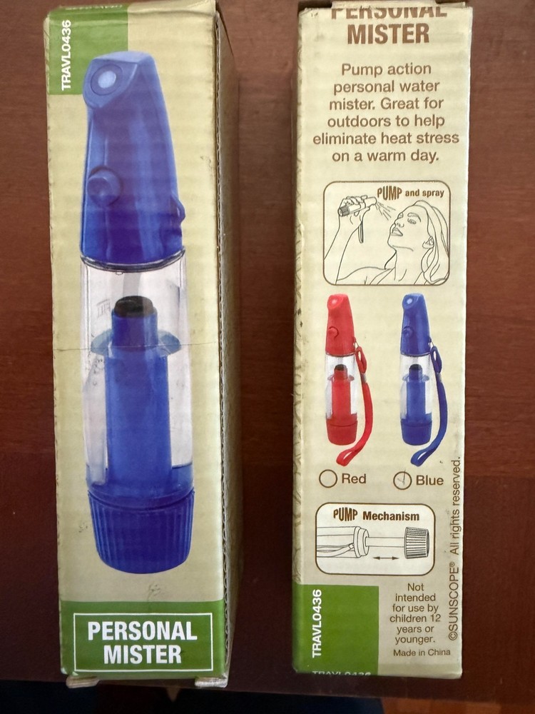 Personal Mini Mister New MECHANICAL PUMP