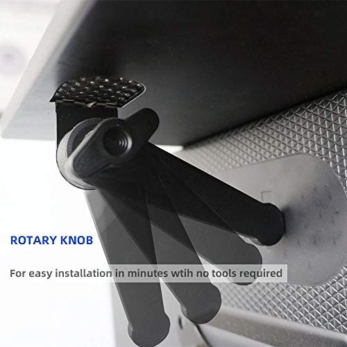 TV Top Shelf Mounting Bracket 8 Inch Flat Panel Mount Adjustable Mount 1 Pack