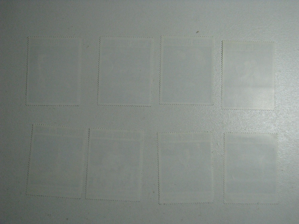 8 Stamps Apollo Space Exploration Moon Program 1989 Central African Rep & Niger