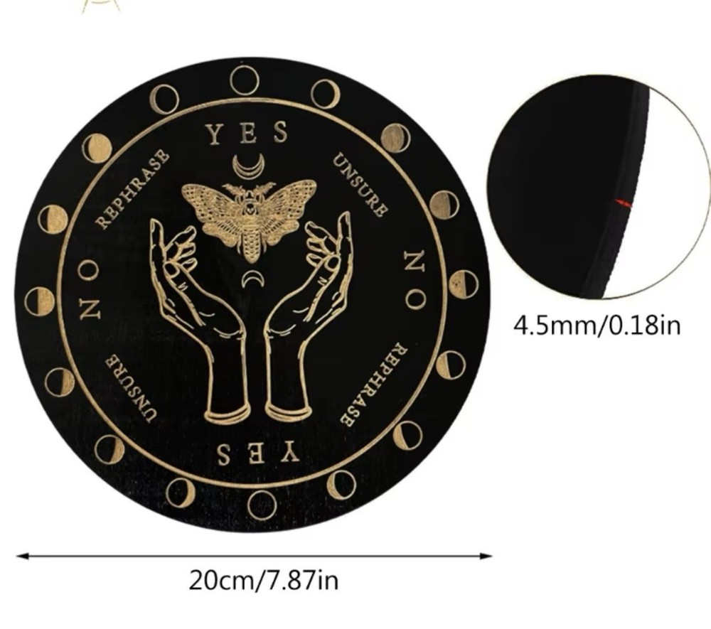 PENDULUM BOARD Moth Wooden