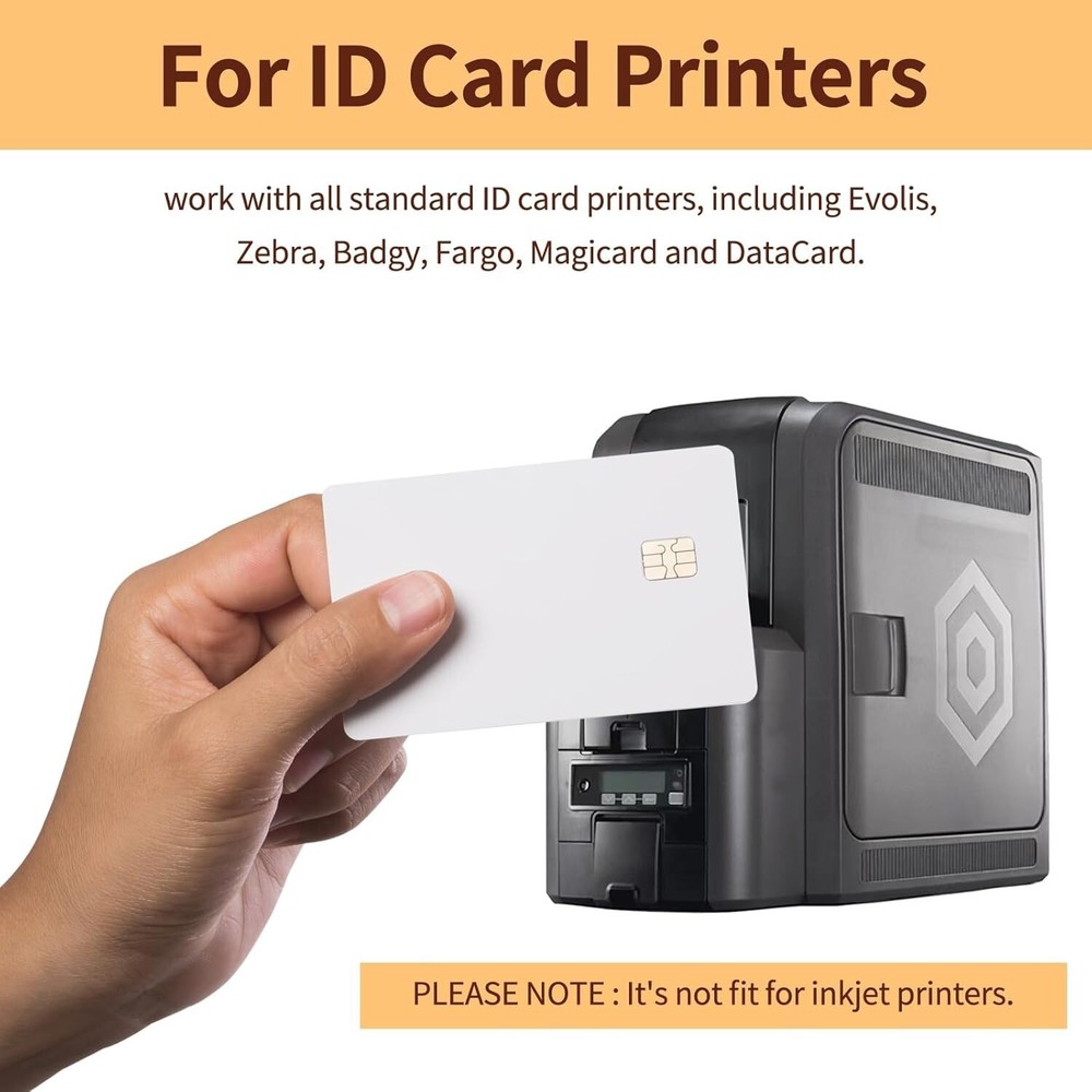 50 Pack, Secure Java JCOP Cards – UNFUSED J2A040, 2-Track Stripe
