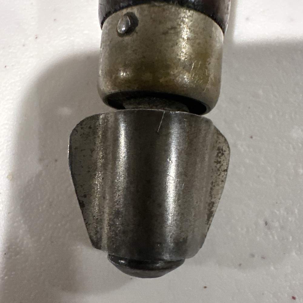 Vintage Hollow Wood Handle Tool Set With 9 Bits Tools