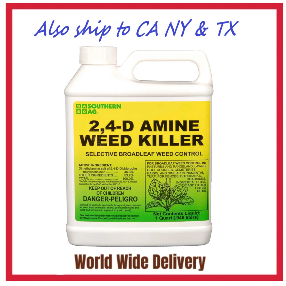 Southern Ag Amine 2,4-D WEED KILLER, 32oz - Quart