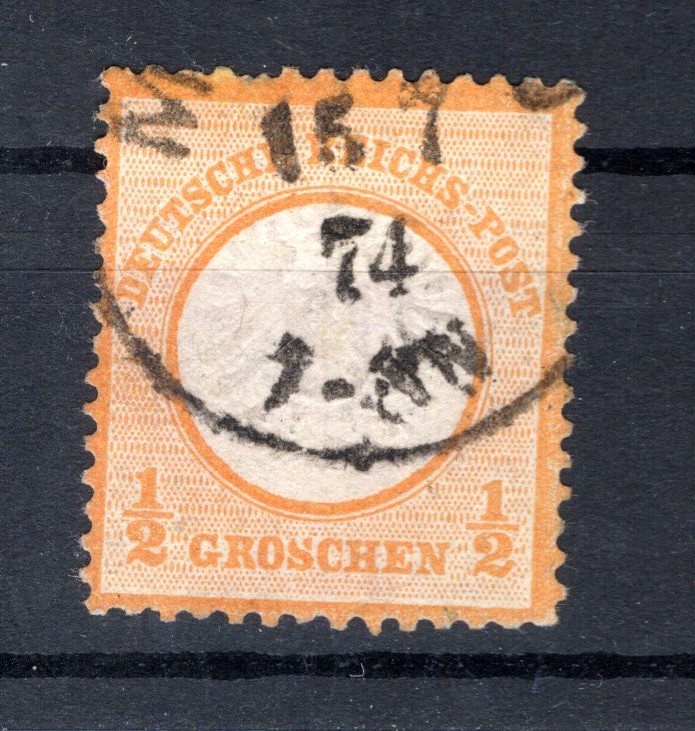Dr Chest Plate 18II Variety Postmarked BPP (CA3796