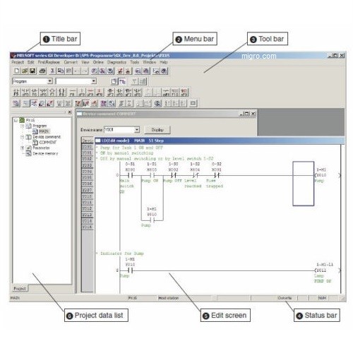 PLC Starter Kit Ladder Logic Professional 24V Programmable Controller, Software