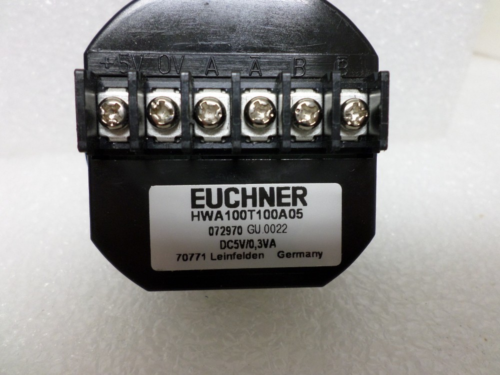 EUCHNER HWA100T100A05 072970 Electronic hand wheels,mechanical lock-in