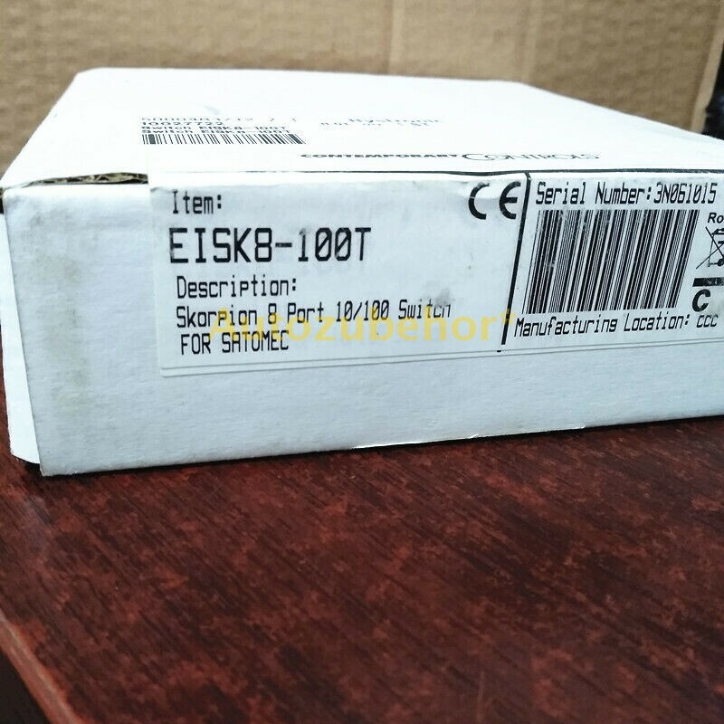 1PCS New EISK8-100T CTRLink Skorpion 8 Port 10/100 Switch Ring Network Setting