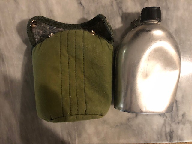 MILITARY Aluminum Water CANTEEN --