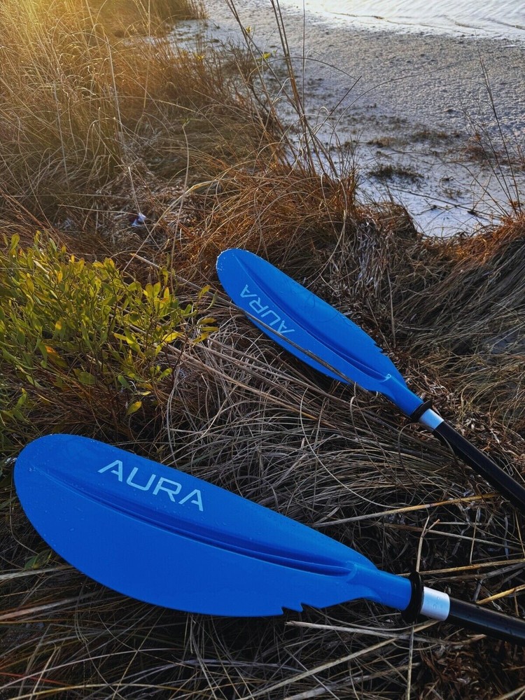 Aura 86 inch Kayak Paddle - Blue