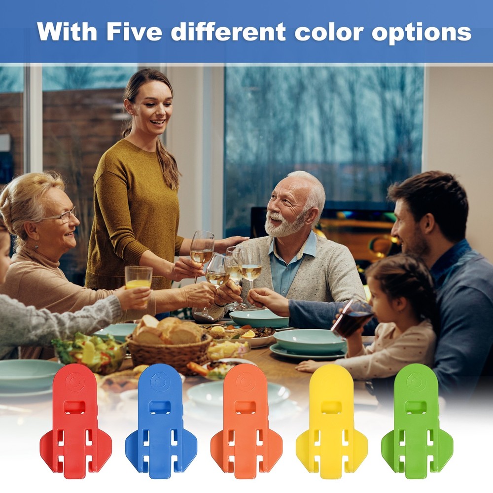6 Pack Beverage Can Cover Protector Plastic Can Openers