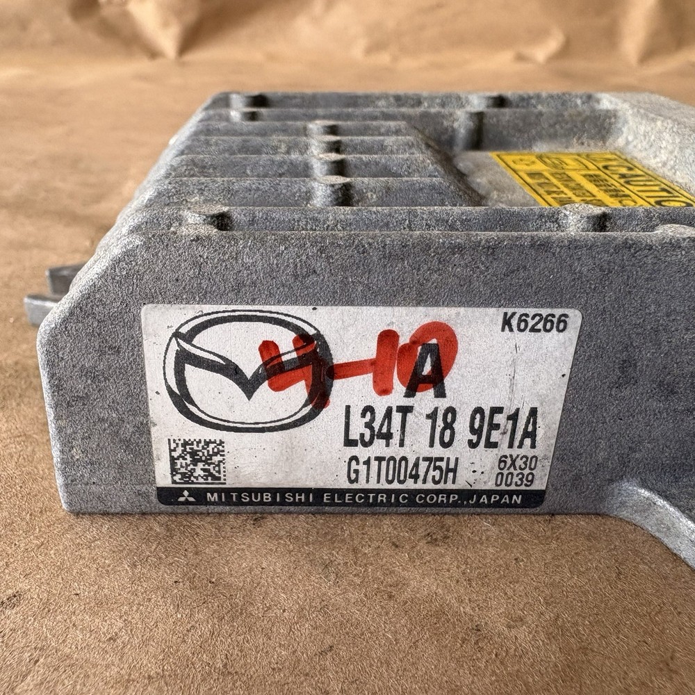 07-09 Mazda 3 2.3L Transmission Computer Control Module Unit TCU L34T 18 9E1A