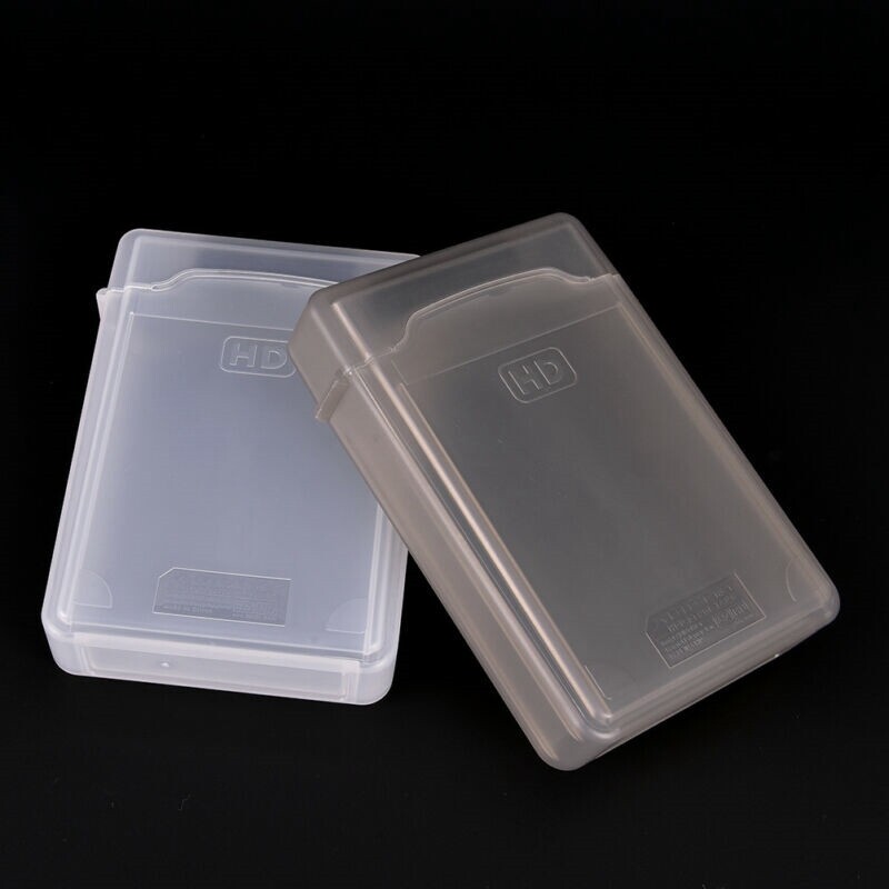 3.5'' IDE Hard Drive Disk Case Enclosure Cover Plastic SATA HDD Storage Box