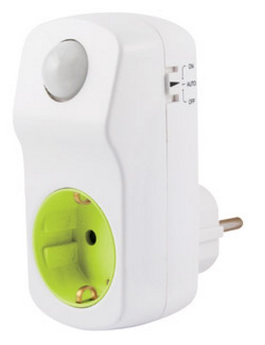 33210255 Lafayette ONOFF Power Saving Socket with PIR Sensor