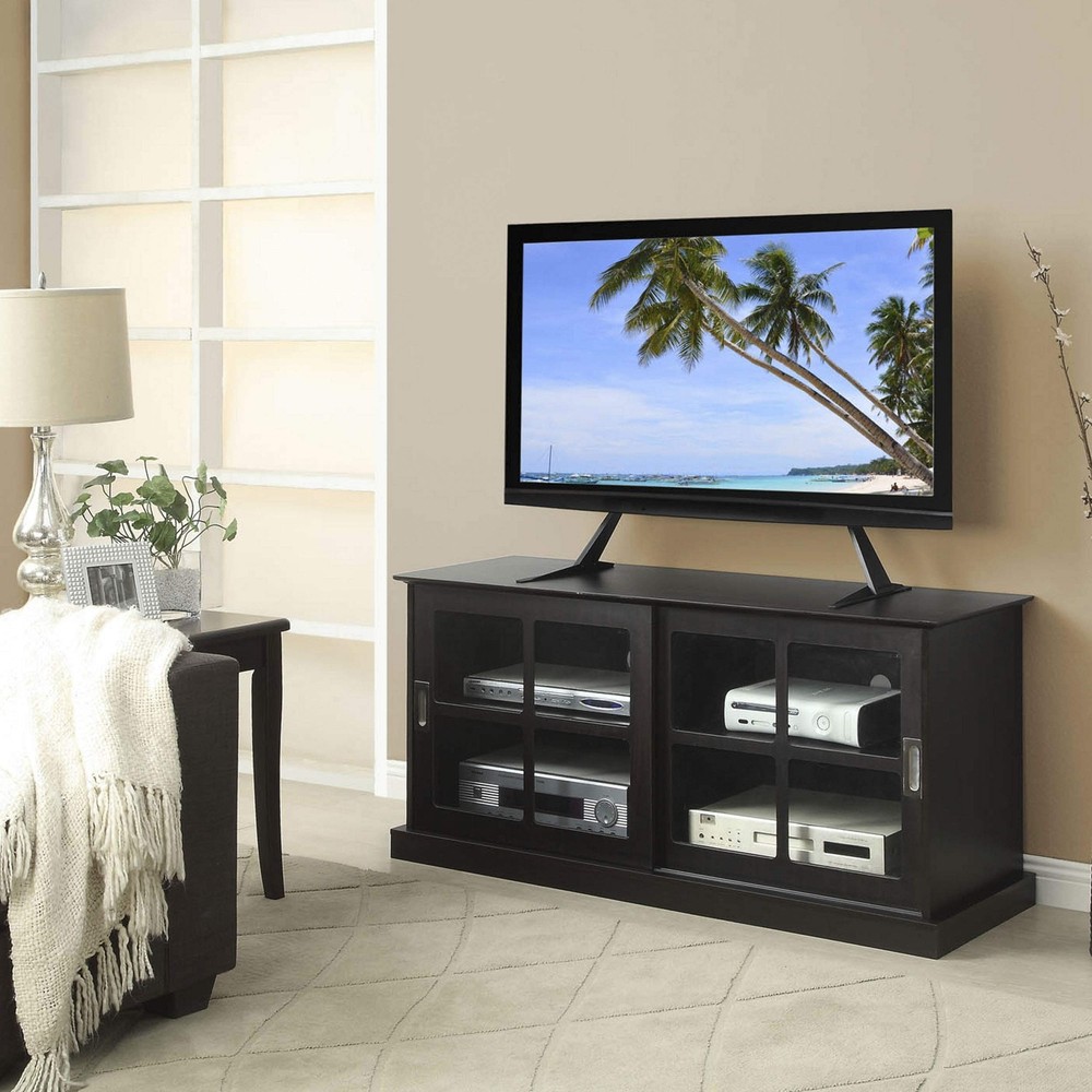 Atlantic Table Top TV Stand - Universal Adjustable Table Top TV Stand, Adjust...