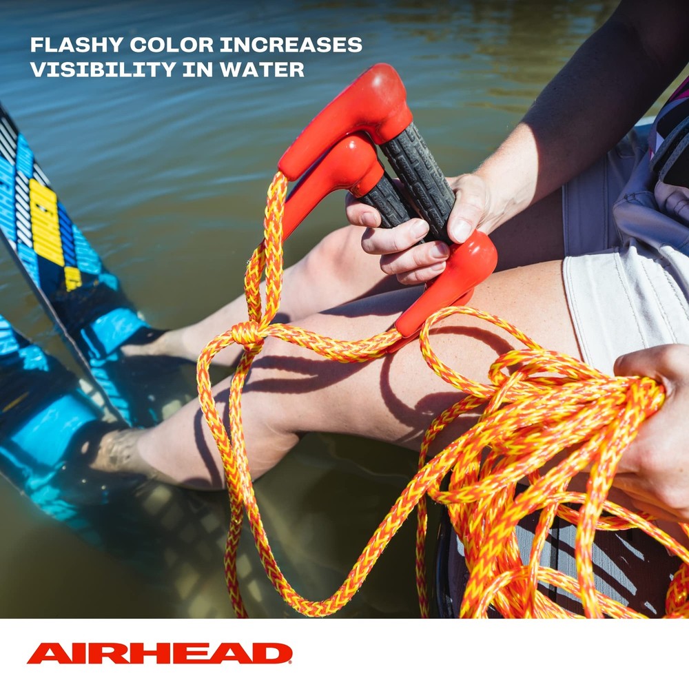 NEW AIRHEAD DBL HANDLE SKI ROPE AHSR6