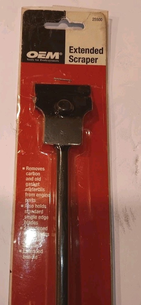OEM Tools Extended Scraper Model 25500 - New, Unopened