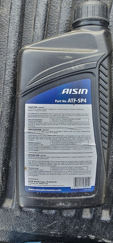 Aisin Automatic Transmission Fluid