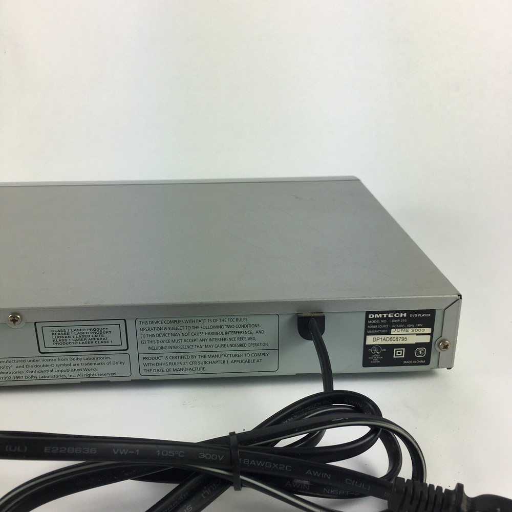 DMTECH DVD CP MP4 Player DMP-310