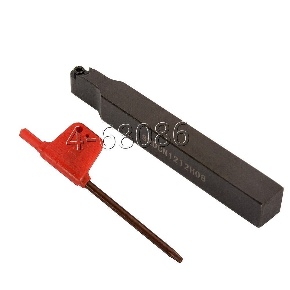 12mm SRDCN1212H08 External Boring Bar Turning Tool For RCMT08 milling Insert