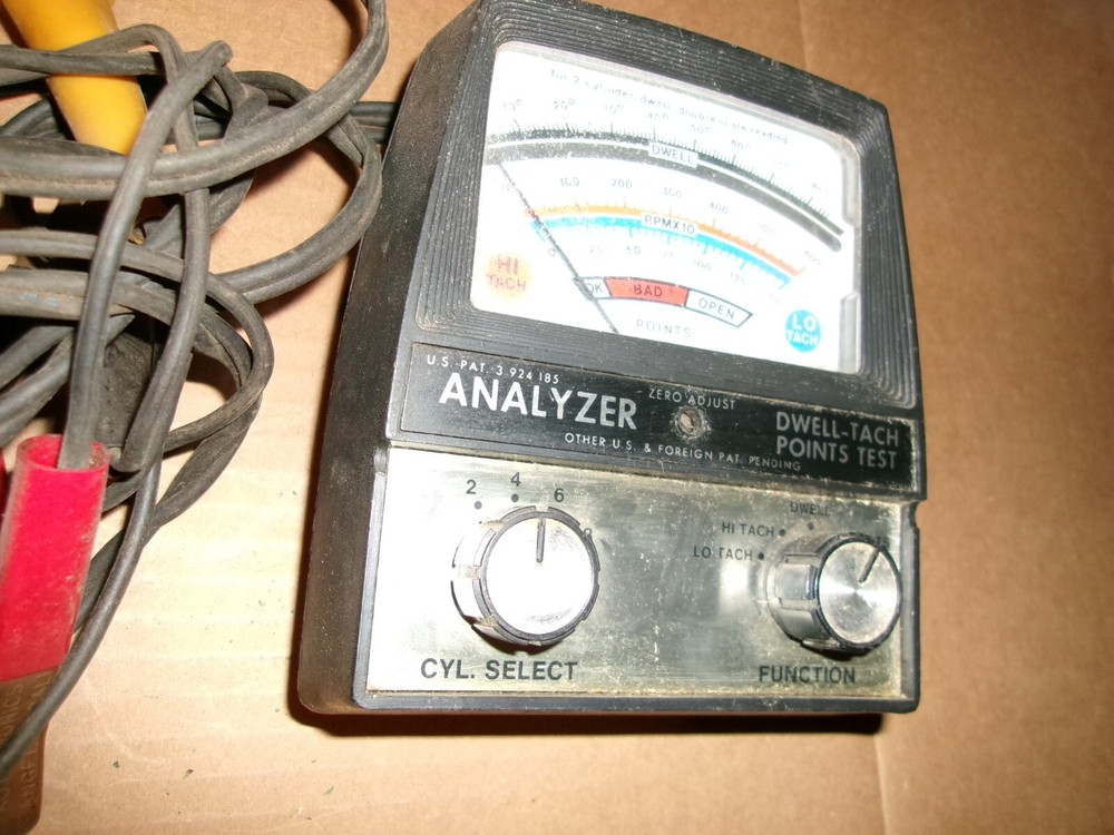 DWELL-TACH POINTS TEST ANALYZER
