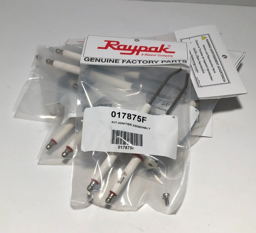 Raypak 017875F KIT IGNITER ASSEMBLY- For Raypak XFIIRE Models.