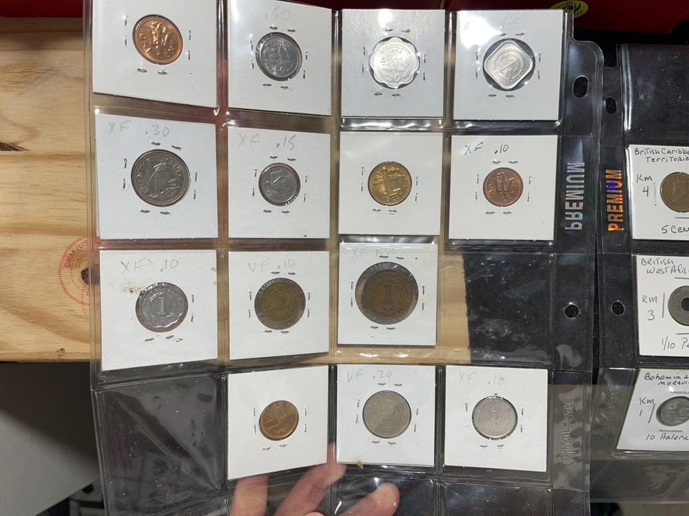 Assorted World Foreign Coins Lot