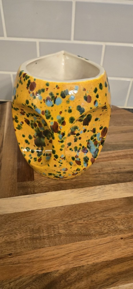 Vintage Ceramic Spatter Pattern Pitch