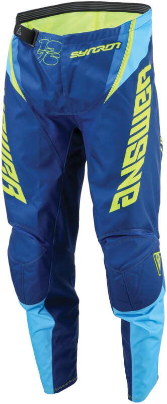 Answer 25 Syncron Envenom Pants Blue/Hyper Acid Size - 38 | P/N 442441