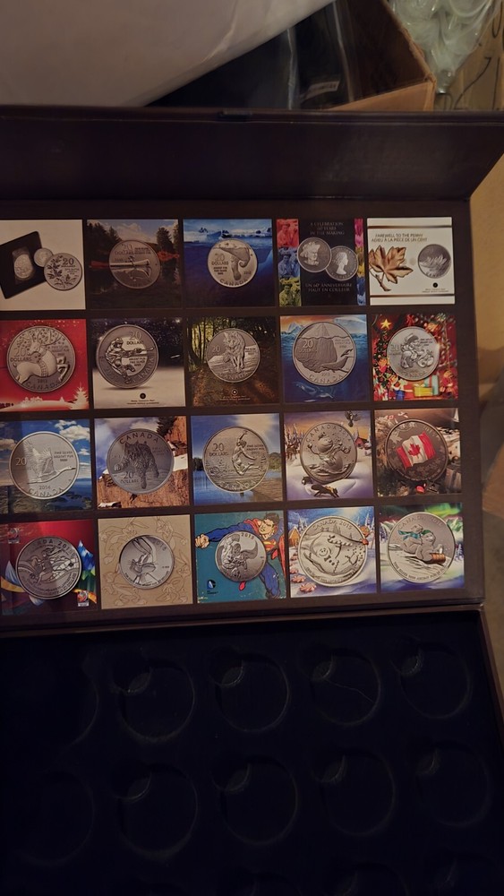 $20 FOR $20 DISPLAY CASE FROM CANADIAN MINT